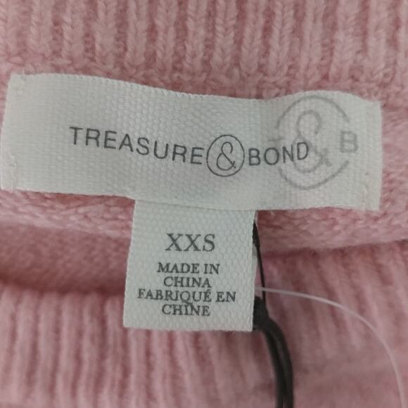 Treasure & Bond Sweater Pink Size XXS - Picture 4 of 7